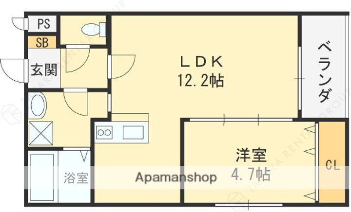 GARDEN HILL 瓢箪山の間取り