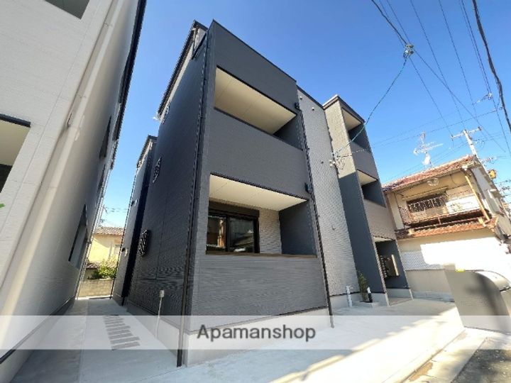 大阪府東大阪市瓢箪山町の賃貸アパートの外観