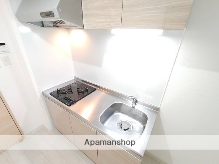 大阪府東大阪市友井4丁目の賃貸アパートのキッチン