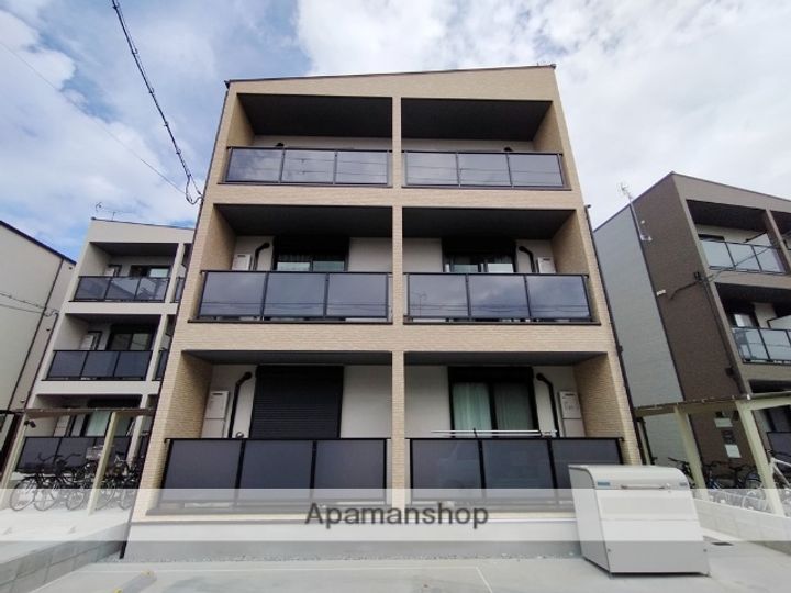 大阪府東大阪市友井4丁目の賃貸アパートの外観