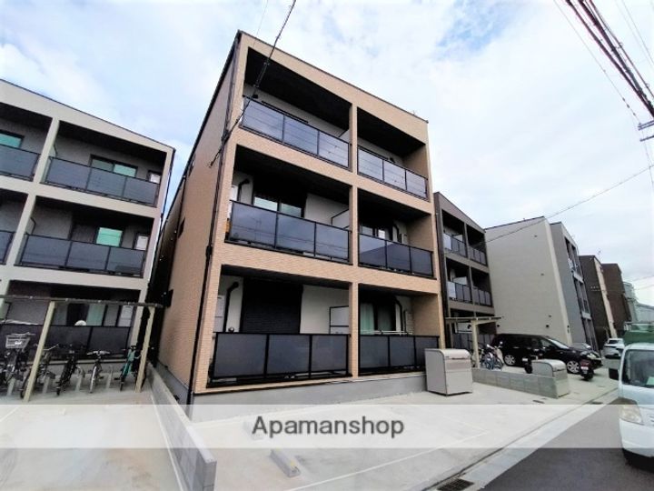 大阪府東大阪市友井4丁目の賃貸アパートの外観