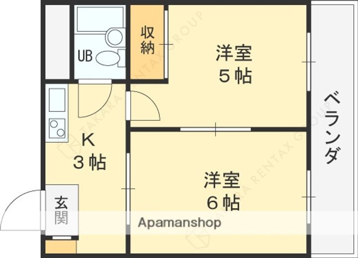 大宝枚岡グリーンヒルズの間取り