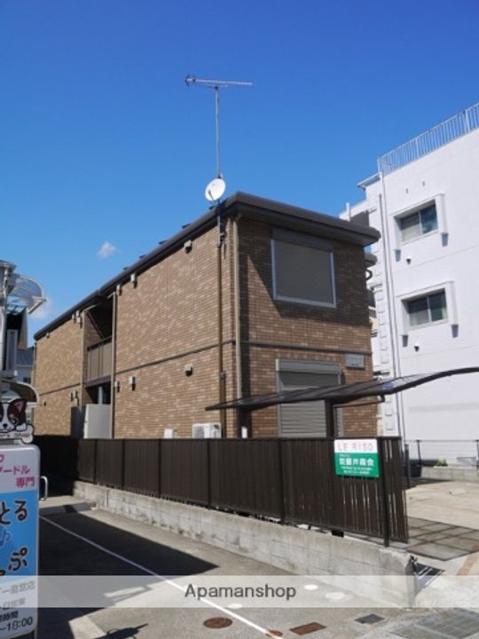 兵庫県芦屋市清水町の賃貸アパートの外観