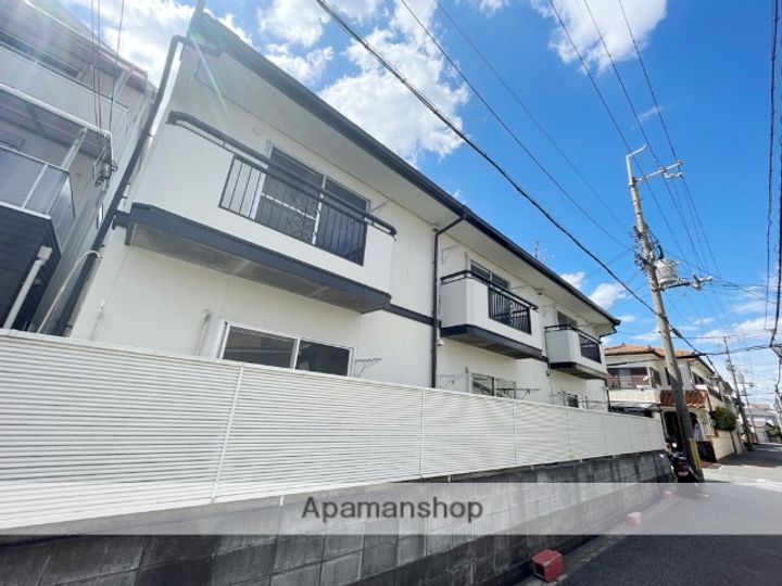 大阪府東大阪市金岡1丁目の賃貸アパートの外観