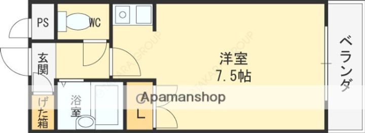 SENTIA八戸ノ里の間取り