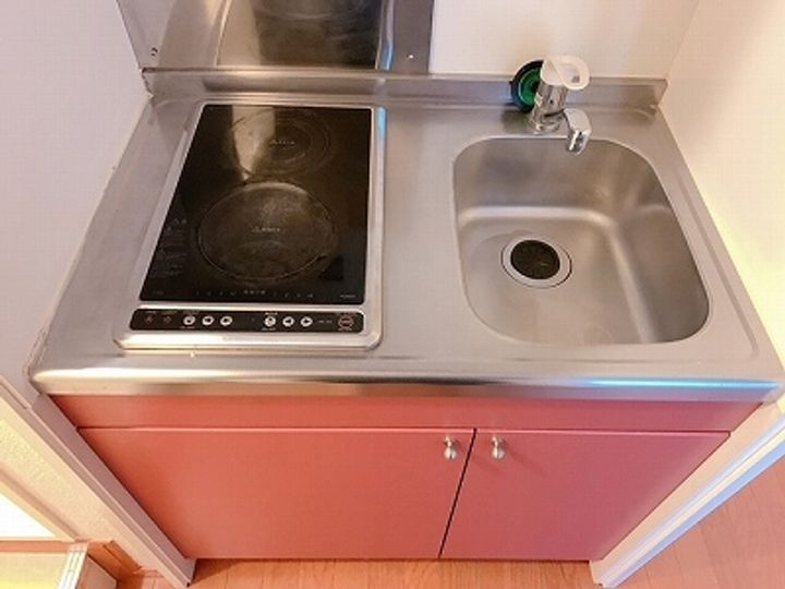 レオパレスブランシュヴァルⅢ202のキッチン