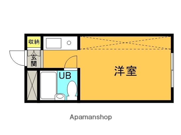 兵庫県尼崎市西立花町2丁目の賃貸マンションの間取り