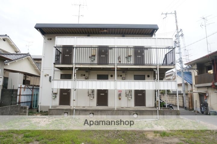 大阪府東大阪市瓢箪山町の賃貸アパートの外観