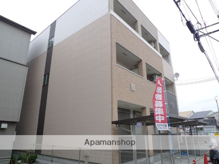 大阪府堺市東区日置荘西町4丁の賃貸アパートの外観