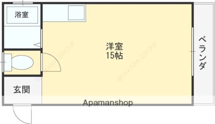 グランキューブ青山町の間取り