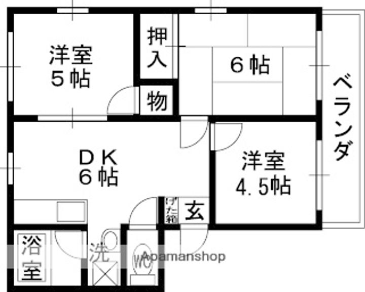 パールシャトーの間取り