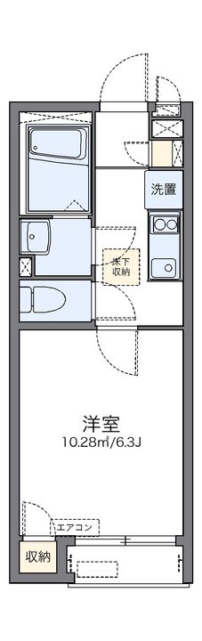 レオネクストLovin IIIの間取り