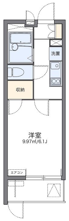 レオパレス梅北フィオーレの間取り