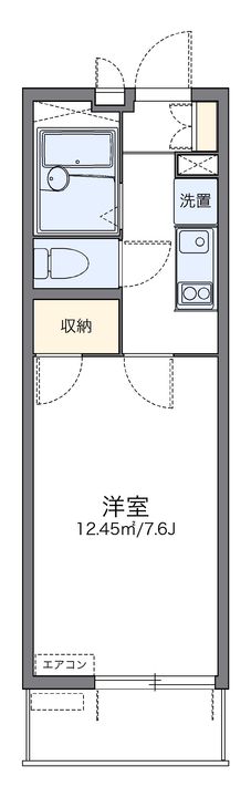 レオパレスWindIIの間取り