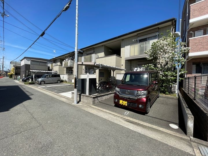 アスカハイツ201号室の外観