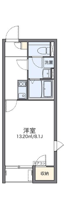 レオネクストアライズの間取り