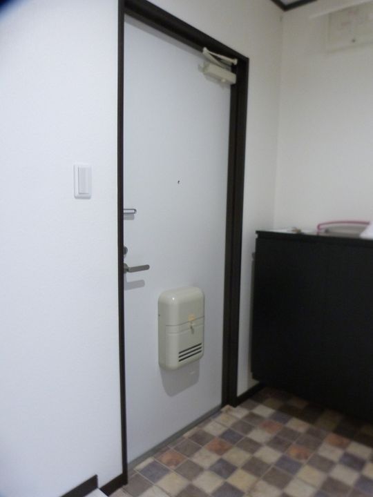 ラフィーネ久宝寺107号室の玄関