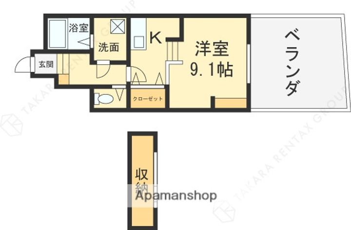 あんしんプラス小畑町08−13001の間取り