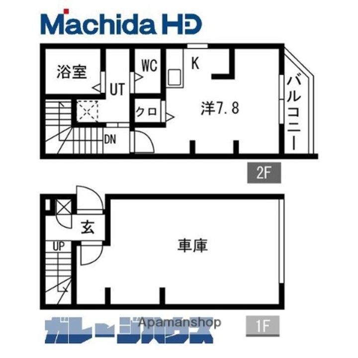 大阪府柏原市太平寺1丁目(一戸建)の賃貸物件戸建ての間取り