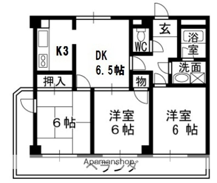 コートスミューの間取り