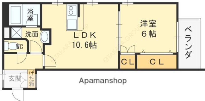 マーヴェラスの間取り