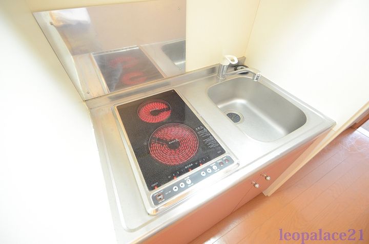 レオパレスシャローム氷室のキッチン