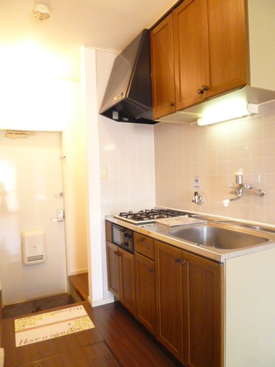 兵庫県西宮市仁川町3丁目の賃貸アパートのキッチン