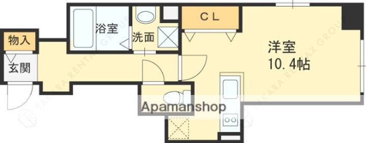 オリエントレジデンス門真栄町の間取り