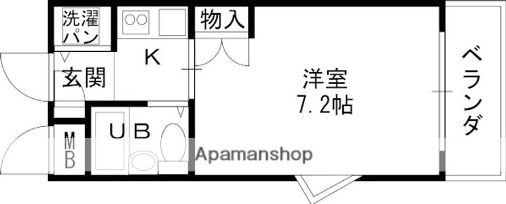 ジョイフル富田の間取り