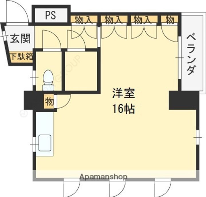 サンロイヤル西宮の間取り