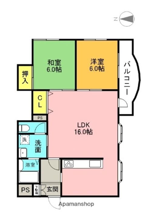 イル・パラッツォの間取り