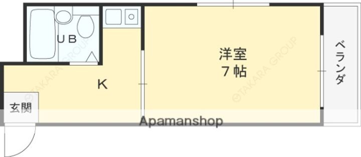 コーポみなみのの間取り