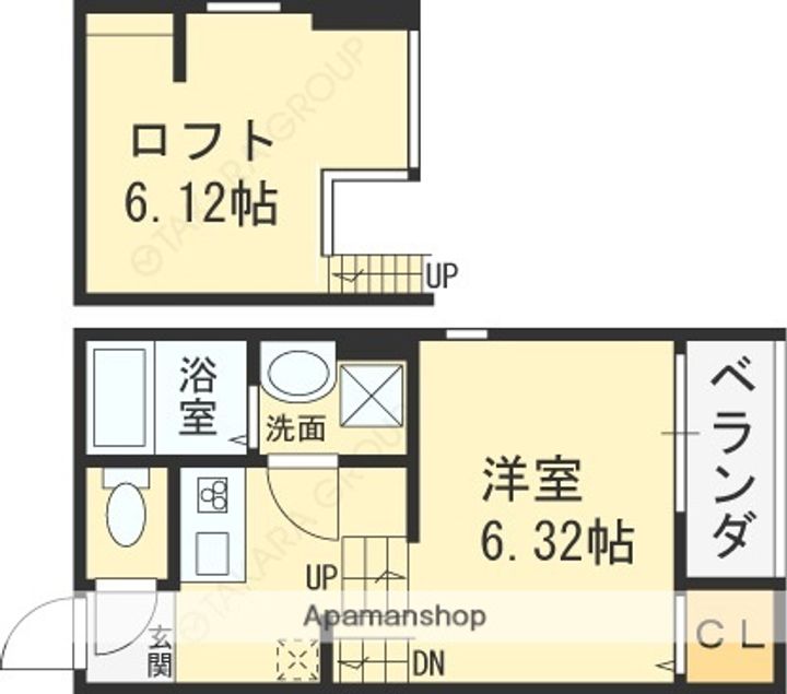 VIVACE Kの間取り