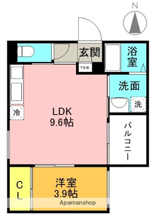 REGALEST香里園の間取り