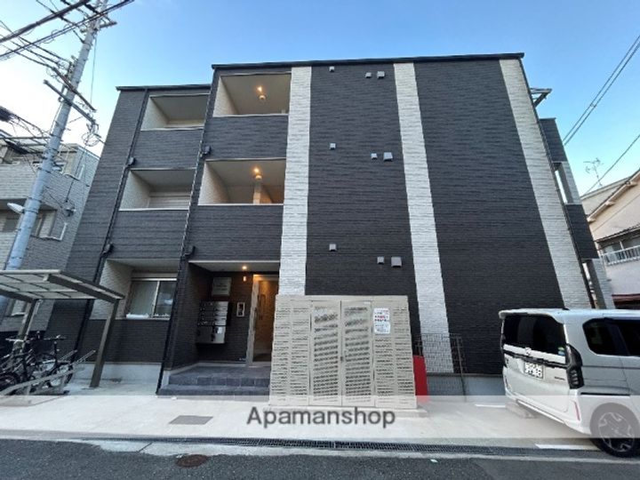 大阪府寝屋川市池田南町の賃貸アパートの外観
