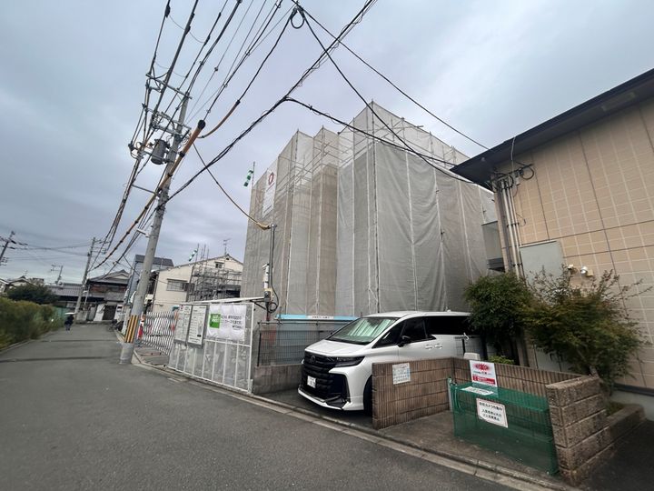 (仮称)DーROOM橋波東之町 西棟の外観