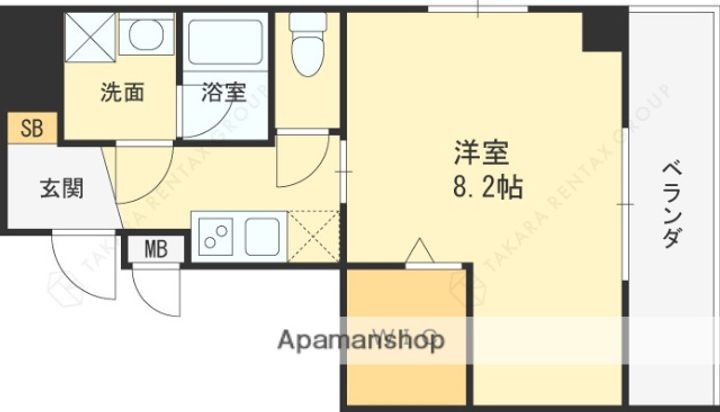 マイロード新森501の間取り