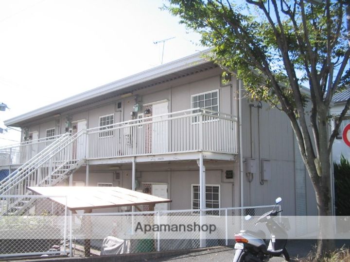 兵庫県西宮市上ケ原十番町の賃貸アパートの外観