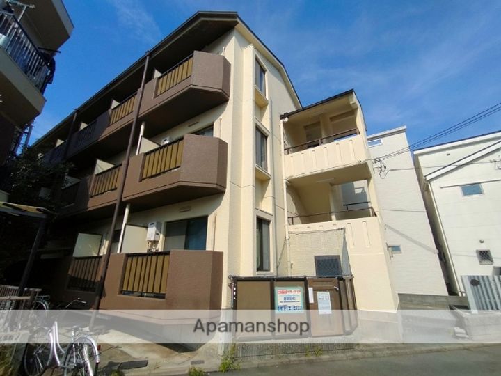 大阪府高槻市東五百住町2丁目の賃貸マンションの外観
