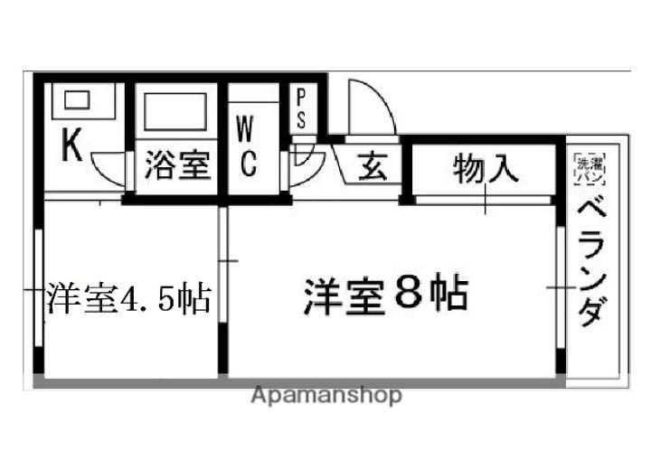 シャルムマメゾンの間取り