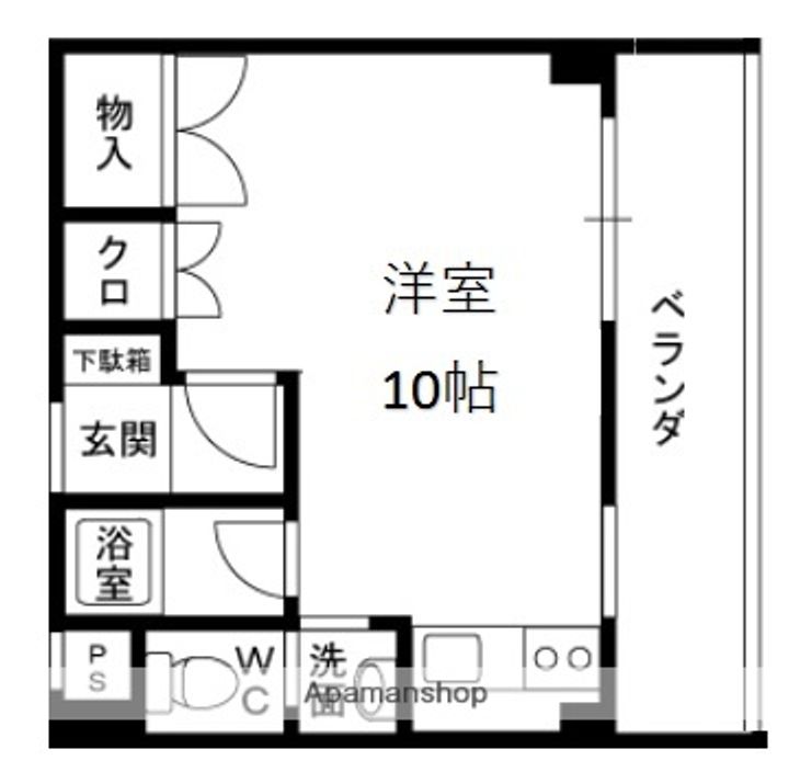 NDビルハイツの間取り