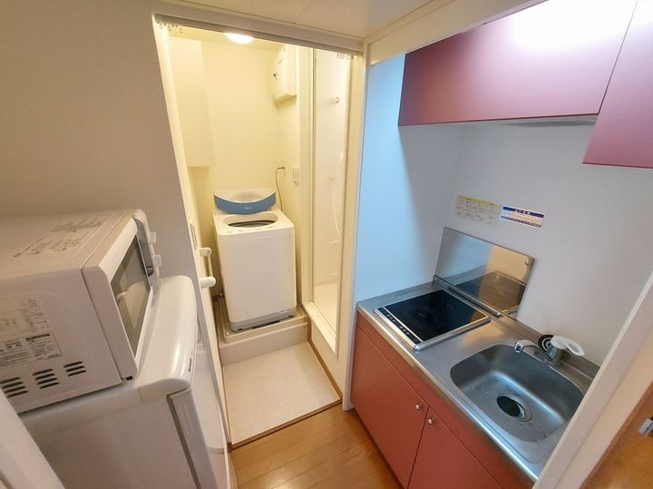 レオパレスカサグランデのキッチン