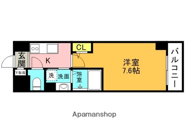 プラリア東田宮の間取り