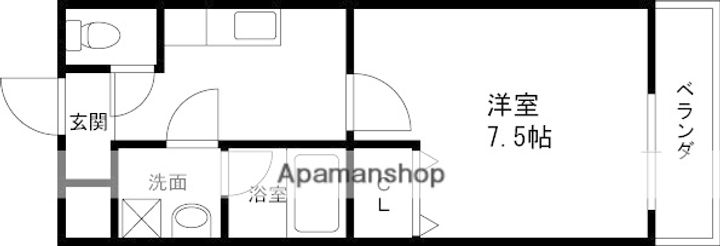 フジパレスタカシロI番館の間取り