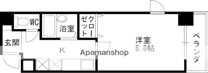 アヴェーレ太子橋の間取り