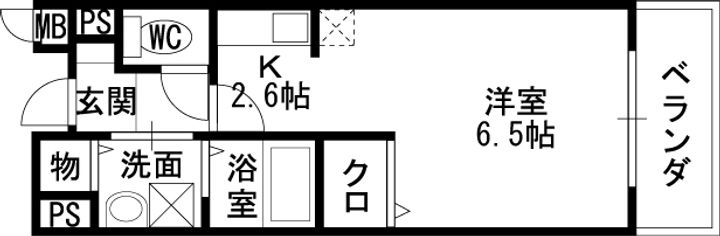 ヤワタヤ ビルディング201の間取り
