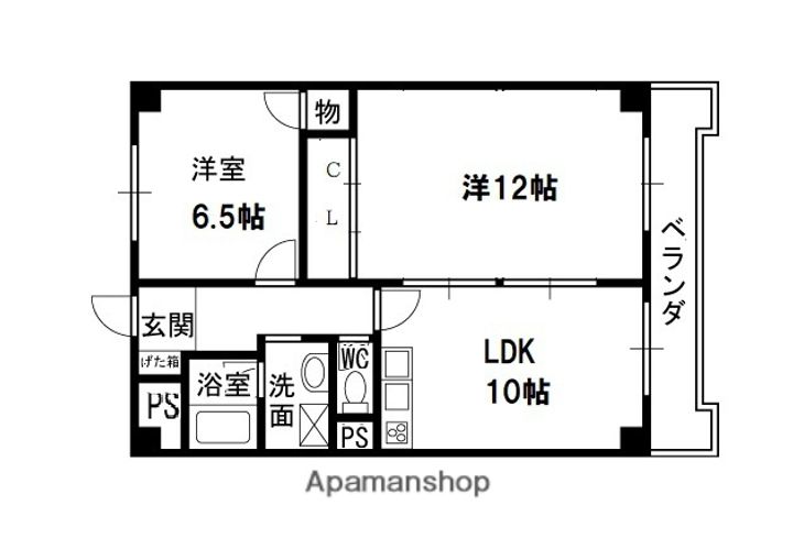メゾン エスポアールの間取り