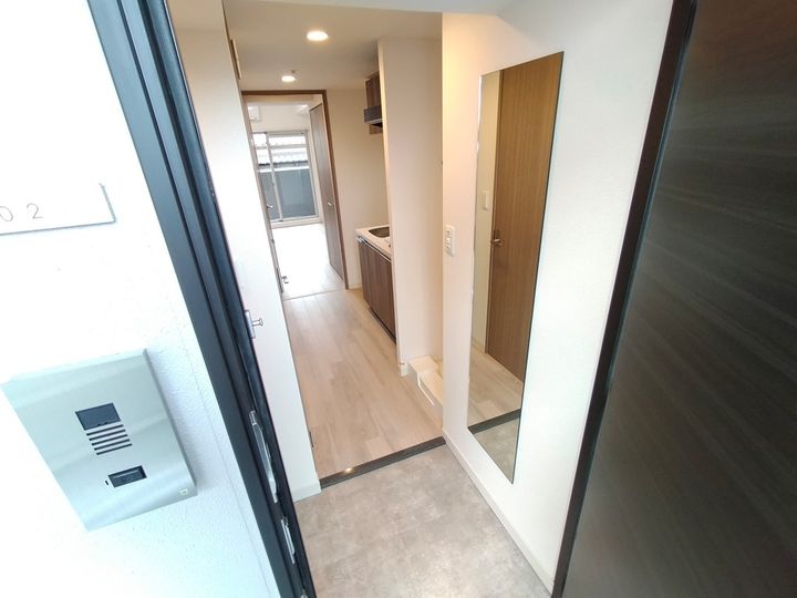 プレサンス大阪都島エレナード0507の玄関