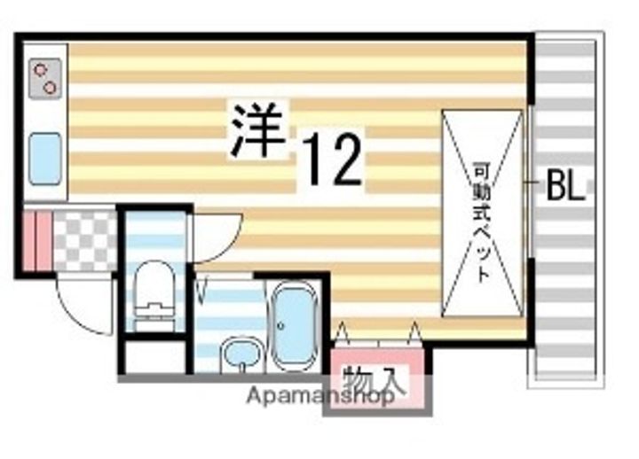 ヤマシンビル402の間取り