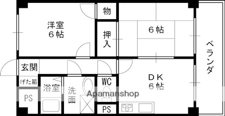 ニューセンチュリー西村の間取り